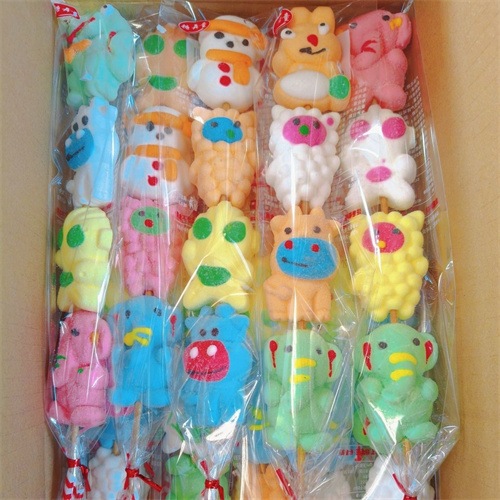 漫画のロリポップ串刺 お年玉しコットンソフトキャンディと懐かしいスナックのミックス 誕生日プレゼント 子供の贈り物