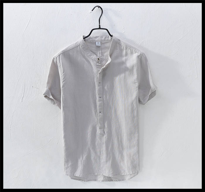 セットアップ 半袖 立ち襟 リネンシャツ ロングパンツ 2点セットアップ上下 スタンドカラー ヘンリーネック トップス イージーパンツ セットアップ トレーニング カジュアル ランニング スポーツウェ セットアップ 半袖 立ち襟 リネンシャツ ロングパンツ 2点セットアップ上下 スタンドカラー ヘンリーネック トップス イージーパンツ セットアップ トレーニング カジュアル ランニング スポーツウェ