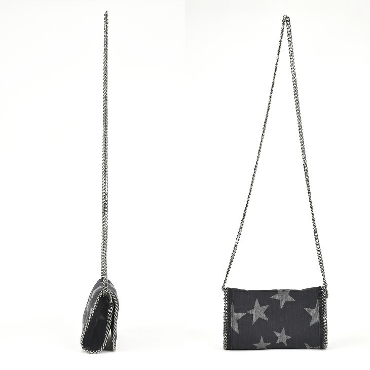 ステラマッカートニー STELLAMcCARTNEY 291622W9853/1000 BAG Black ファラベラ ショルダーバッグ[291622w9853-1000]