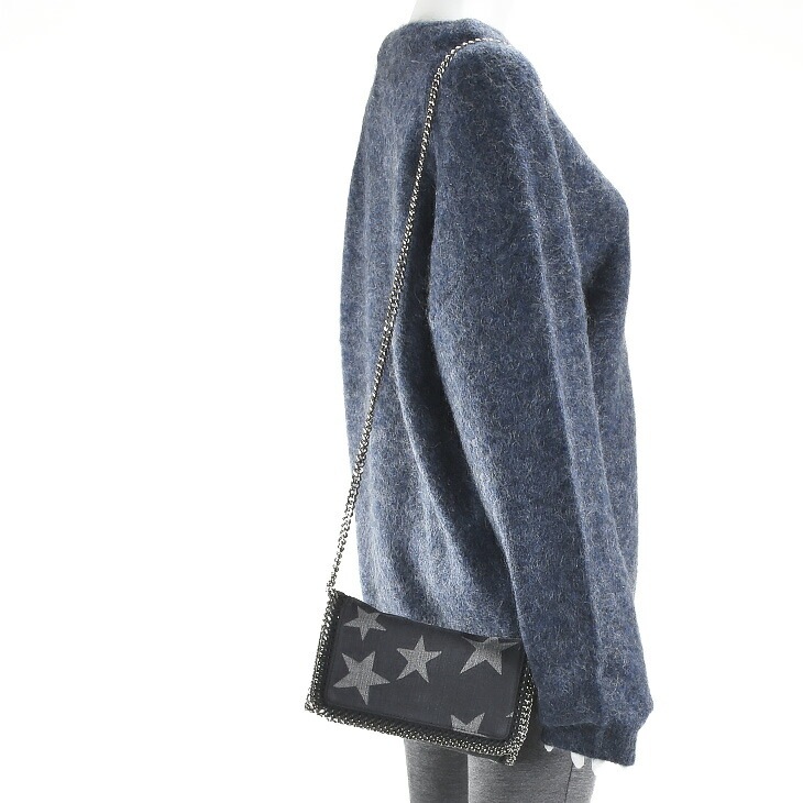 ステラマッカートニー STELLAMcCARTNEY 291622W9853/1000 BAG Black ファラベラ ショルダーバッグ[291622w9853-1000]