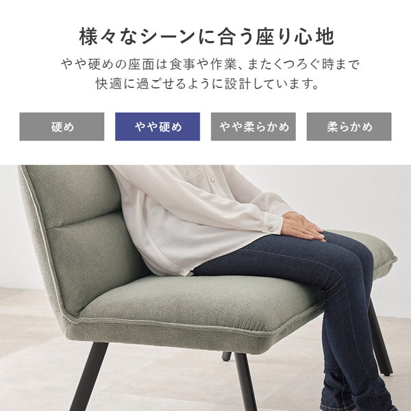 KT-3198BR-ロイス2P右肘S-DGY ブラウン/右肘ダークグレー ダイニング3点セット メーカー直送