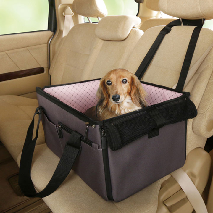 ペット用 犬 猫 ドライブボックス PDFW-50 体重10kg以下 小型犬 Mサイズ 犬 犬用 ペット ペット用 キャリー ドライブ ボックス ペット用ドライブボックス 猫用 車内 ペットキャリー