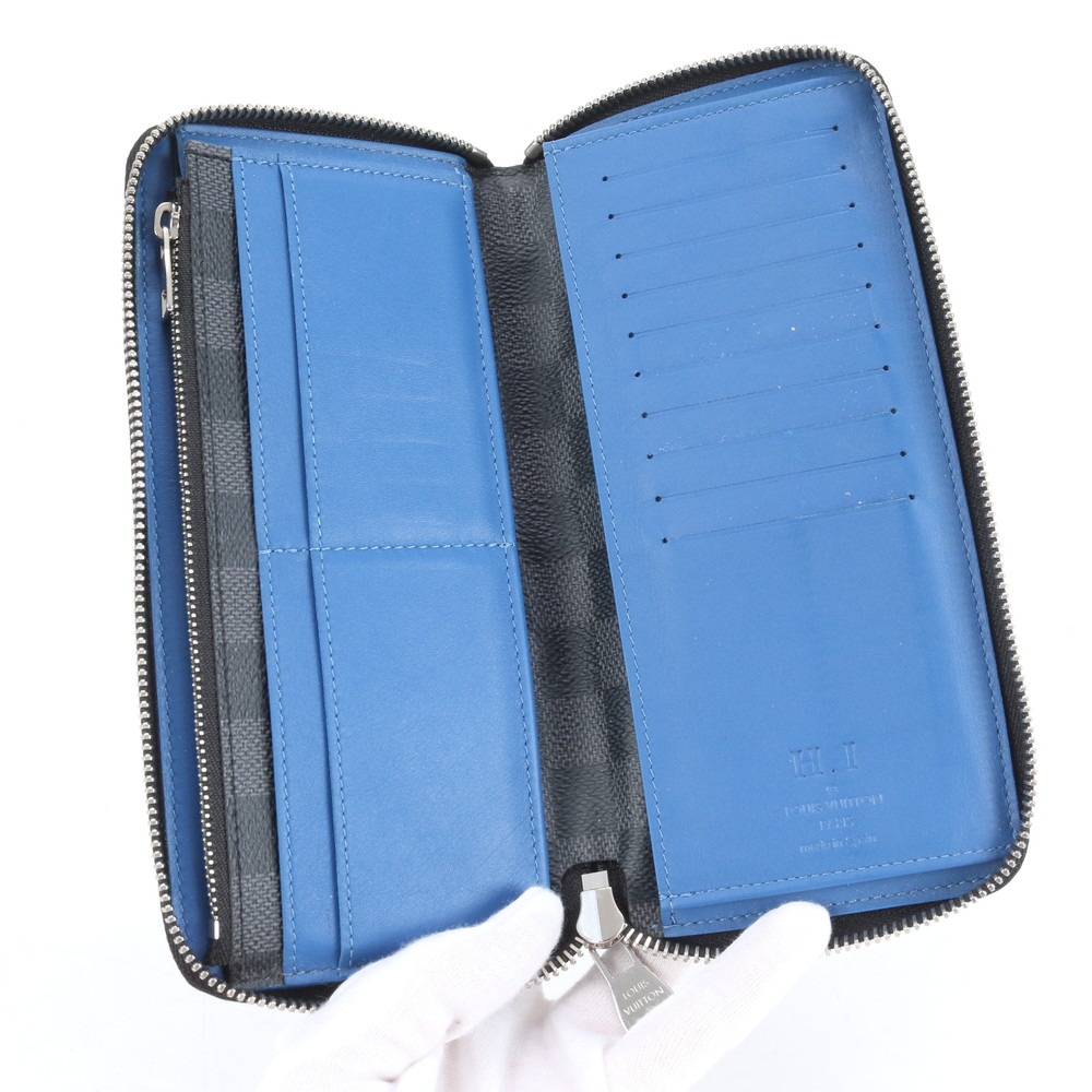 美品 ダミエ グラフィット ジッピー ウォレット ヴェルティカル N60078 レザー×コーティングキャンバス 長財布 長財布 二つ折り ウォレット ラウンドファスナー メンズ EEE CQ6-6 美品 ダミエ グラフィット ジッピー ウォレット ヴェルティカル N60078 レザー×コーティングキャンバス 長財布 長財布 二つ折り ウォレット ラウンドファスナー メンズ EEE CQ6-6