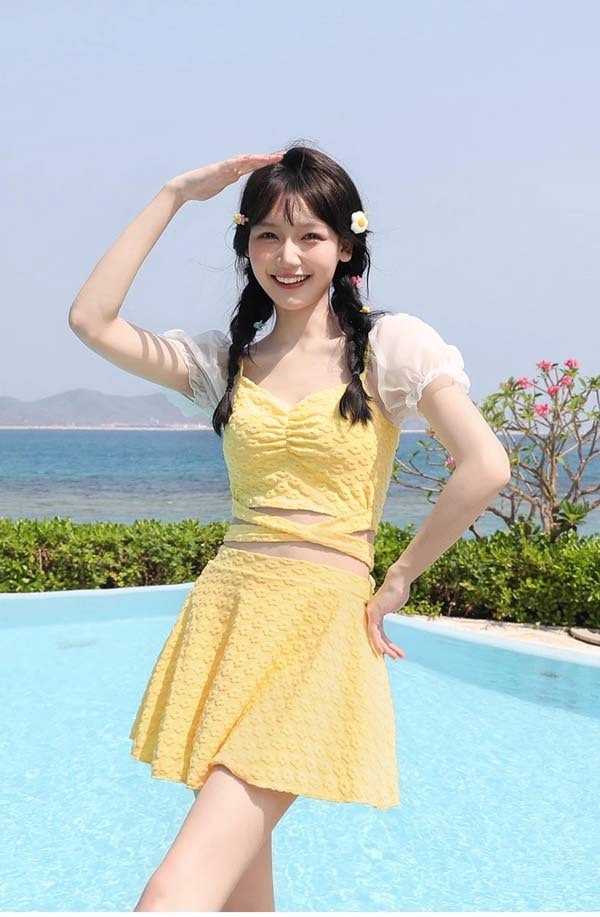 水着 服みたいな 水着 2点セット 花柄 パフスリーブ ワイヤーなし パッド付 レディース 着瘦せ シンプル カジュアル 写真映え 撮影用 海 夏 サマー プール リゾート かわいい オシャレ 旅行 水着 服みたいな 水着 2点セット 花柄 パフスリーブ ワイヤーなし パッド付 レディース 着瘦せ シンプル カジュアル 写真映え 撮影用 海 夏 サマー プール リゾート かわいい オシャレ 旅行