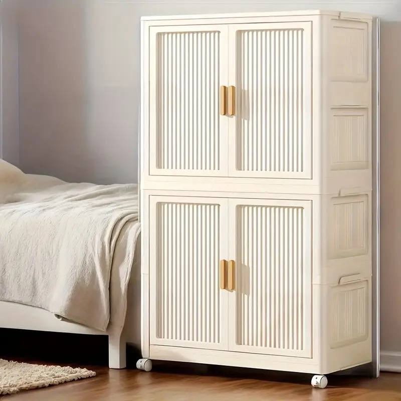 多層スタッカブル収納箱大容量5段折りたたみロッカー幅70cm/27.55インチ衣類収納に寝室・リビングルームや旅行にも 多層スタッカブル収納箱大容量5段折りたたみロッカー幅70cm/27.55インチ衣類収納に寝室・リビングルームや旅行にも