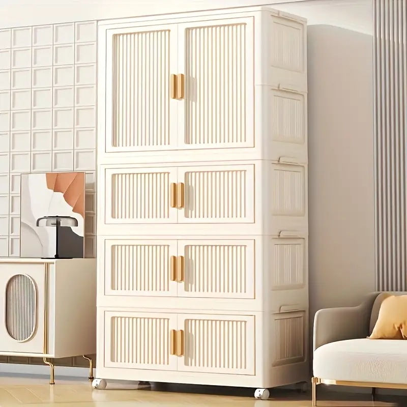 多層スタッカブル収納箱大容量5段折りたたみロッカー幅70cm/27.55インチ衣類収納に寝室・リビングルームや旅行にも 多層スタッカブル収納箱大容量5段折りたたみロッカー幅70cm/27.55インチ衣類収納に寝室・リビングルームや旅行にも