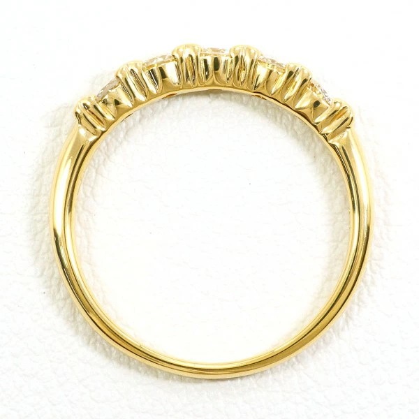 K18 18金 YG イエローゴールド リング 指輪 12号 ダイヤ 0.40 ジュエリー 中古 K18 18金 YG イエローゴールド リング 指輪 12号 ダイヤ 0.40 ジュエリー 中古