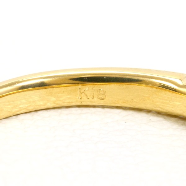 K18 18金 YG イエローゴールド リング 指輪 12号 ダイヤ 0.40 ジュエリー 中古 K18 18金 YG イエローゴールド リング 指輪 12号 ダイヤ 0.40 ジュエリー 中古