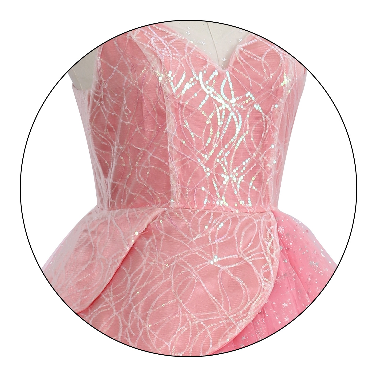 【一部分3日出荷】コスプレ 仮装ハロウィーンcos衣装2025映画魔法悪い魔女グリンダピンクドレススカートコスプレ二次元 イベント用品