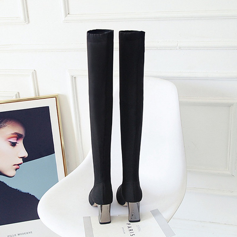 ロングブーツ ストレッチ レディース ニーハイブーツ 大きいサイズ ストレッチ 秋 冬 ハイヒール 粗いかかと ポインテッドトゥ 防水 痛くない 楽ちん 美脚 お洒落 セクシー 滑りやめ ロングブーツ ストレッチ レディース ニーハイブーツ 大きいサイズ ストレッチ 秋 冬 ハイヒール 粗いかかと ポインテッドトゥ 防水 痛くない 楽ちん 美脚 お洒落 セクシー 滑りやめ