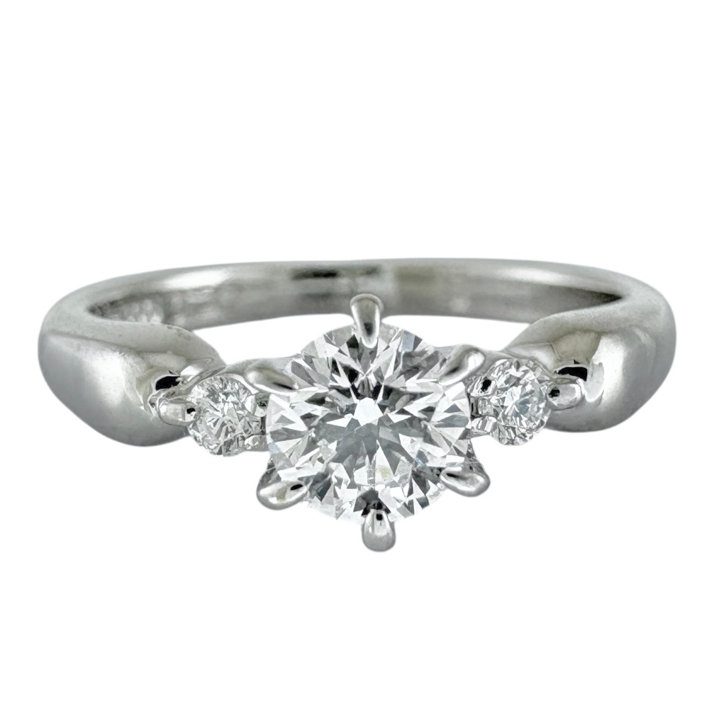 タサキ リング 指輪 5.5号 Pt900プラチナ ダイヤモンド TASAKI 中古 美品