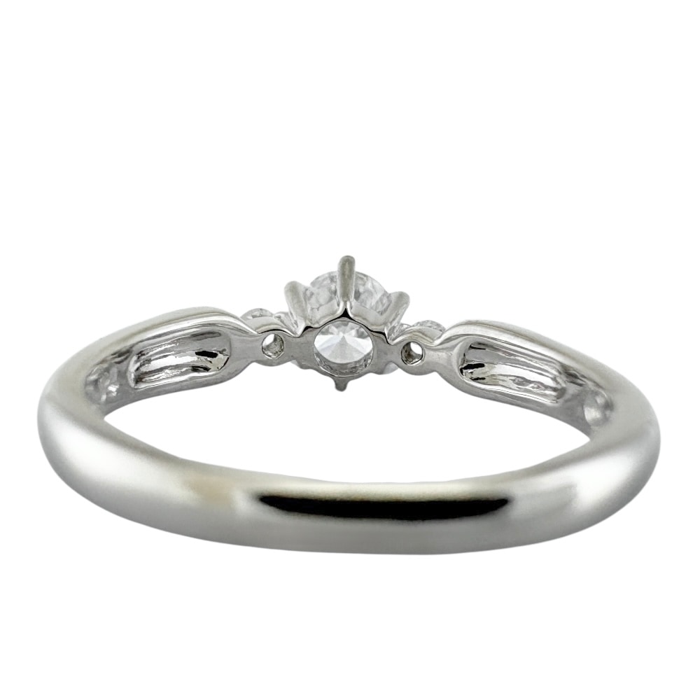 タサキ リング 指輪 5.5号 Pt900プラチナ ダイヤモンド TASAKI 中古 美品