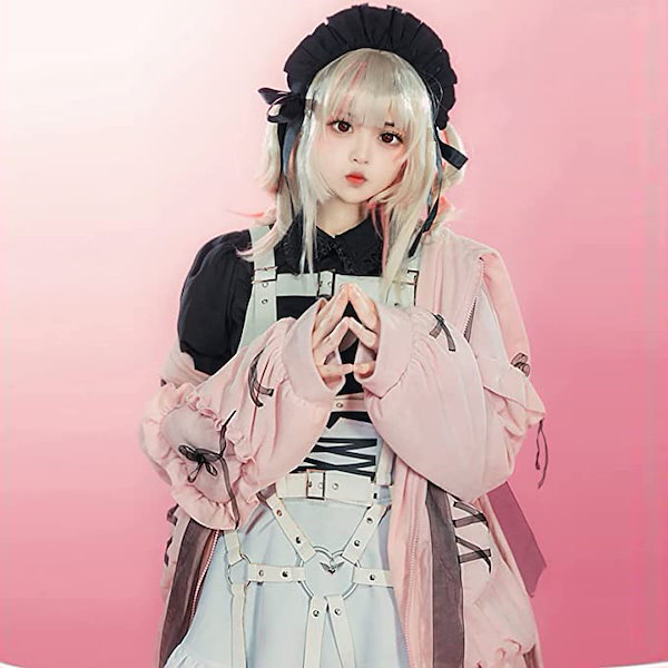 にじさんじ 魔界ノりりむ コスプレ ハロウィン 地雷 サキュバス メイド服 コスプレ衣装 コスチューム　仮装