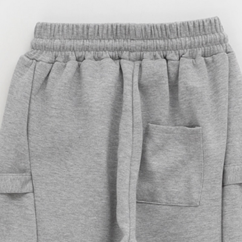 ブラックアップコーリー起毛スナップバンディングストリングパンツ ブラックアップコーリー起毛スナップバンディングストリングパンツ