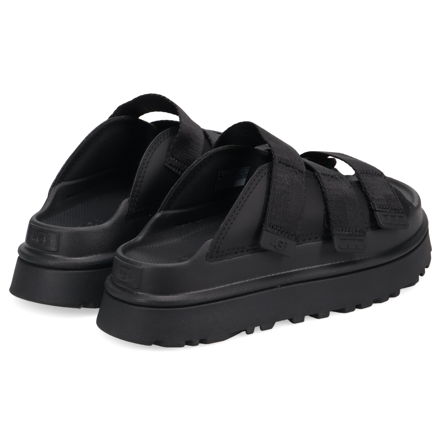 スライドサンダル ゴールデングロースライド レディース 厚底 軽量 ブラック 黒 1167430 スライドサンダル ゴールデングロースライド レディース 厚底 軽量 ブラック 黒 1167430