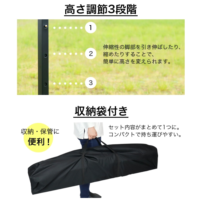タープテント 3m ワンタッチタープテント 簡単 大型 軽量 日よけ 日除け UVカット 防水 収納ケース付き ペグ付き###本体のみBF30X30###