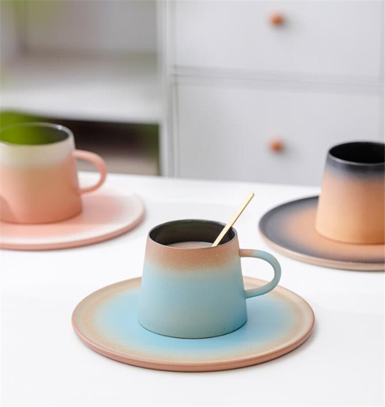 レディース マグカップ スプーン 洗練された カップ コーヒーカップソーサー セット 母の日 母の日-0003948 レディース マグカップ スプーン 洗練された カップ コーヒーカップソーサー セット 母の日 母の日-0003948