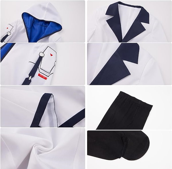 【未使用】 ブルアカ 生塩ノア コスプレ衣装 M Amazon.co.jp: [AwwwCos] 生塩ノア 制服 7点セット ノア 戦闘服