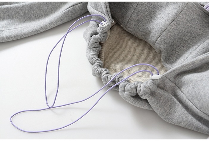 トップス カットソー パーカー トレーナー フーディー ショート ショート丈 袖あり 長袖 襟なし フード付き かわいい 大人可愛い きれいめ シンプル 大人 おしゃれ お洒落 大人可愛い 大人女子