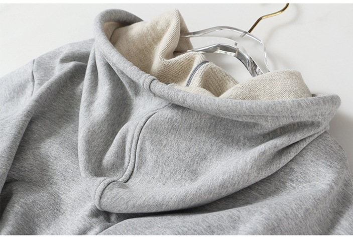 トップス カットソー パーカー トレーナー フーディー ショート ショート丈 袖あり 長袖 襟なし フード付き かわいい 大人可愛い きれいめ シンプル 大人 おしゃれ お洒落 大人可愛い 大人女子