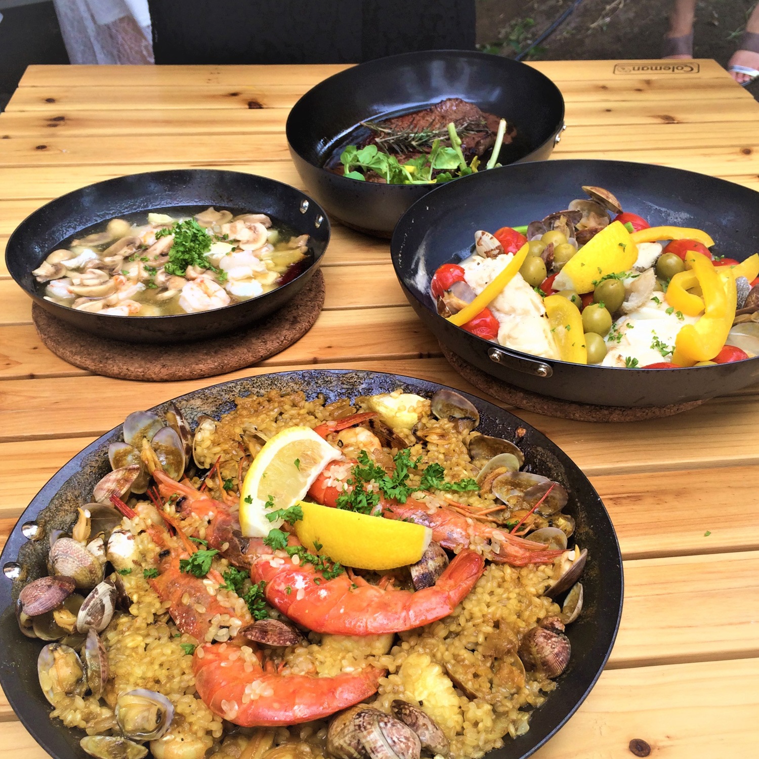 鉄鍋 20cm 深型 IH ガス対応 鉄 リバーライト 極SONS C107-001