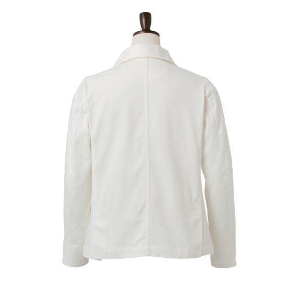 ds-2095287 ホワイト ... : レディース服 : 女性コックジャケットカツラギ 2022特価