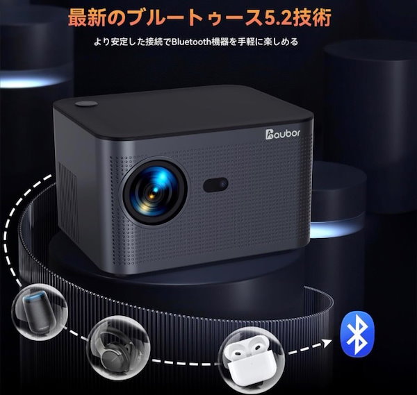 Aubor プロジェクタ マルチメディア 短焦点 自動台形補正 WiFi6 Aubor プロジェクタ マルチメディア 短焦点 自動台形補正 WiFi6