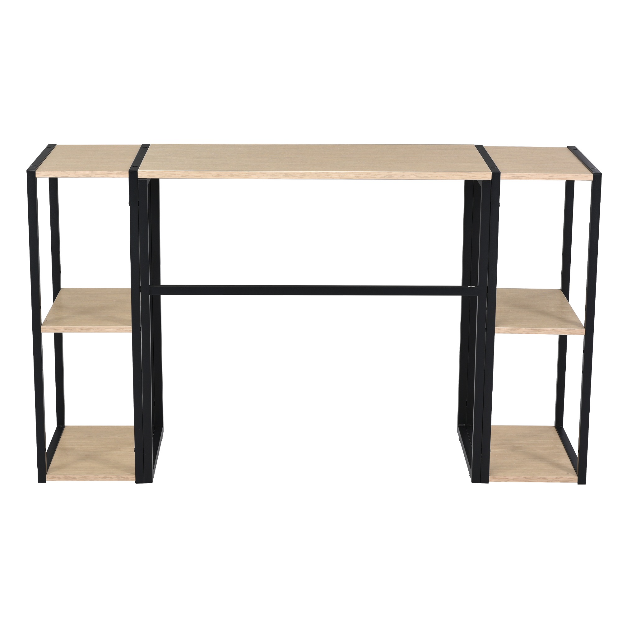 新品登場】H型パソコンデスク 収納ラック2個付き オフィスデスク