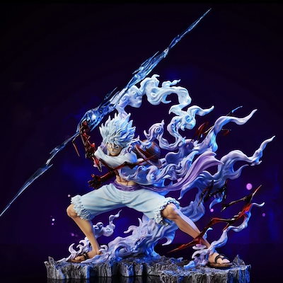 ワンピース ニカ ルフィ 雷ルフィ 海外フィギュア ガチャ ワンピース ニカ ルフィ 雷 海外フィギュア ガチャ Amazon.co.jp