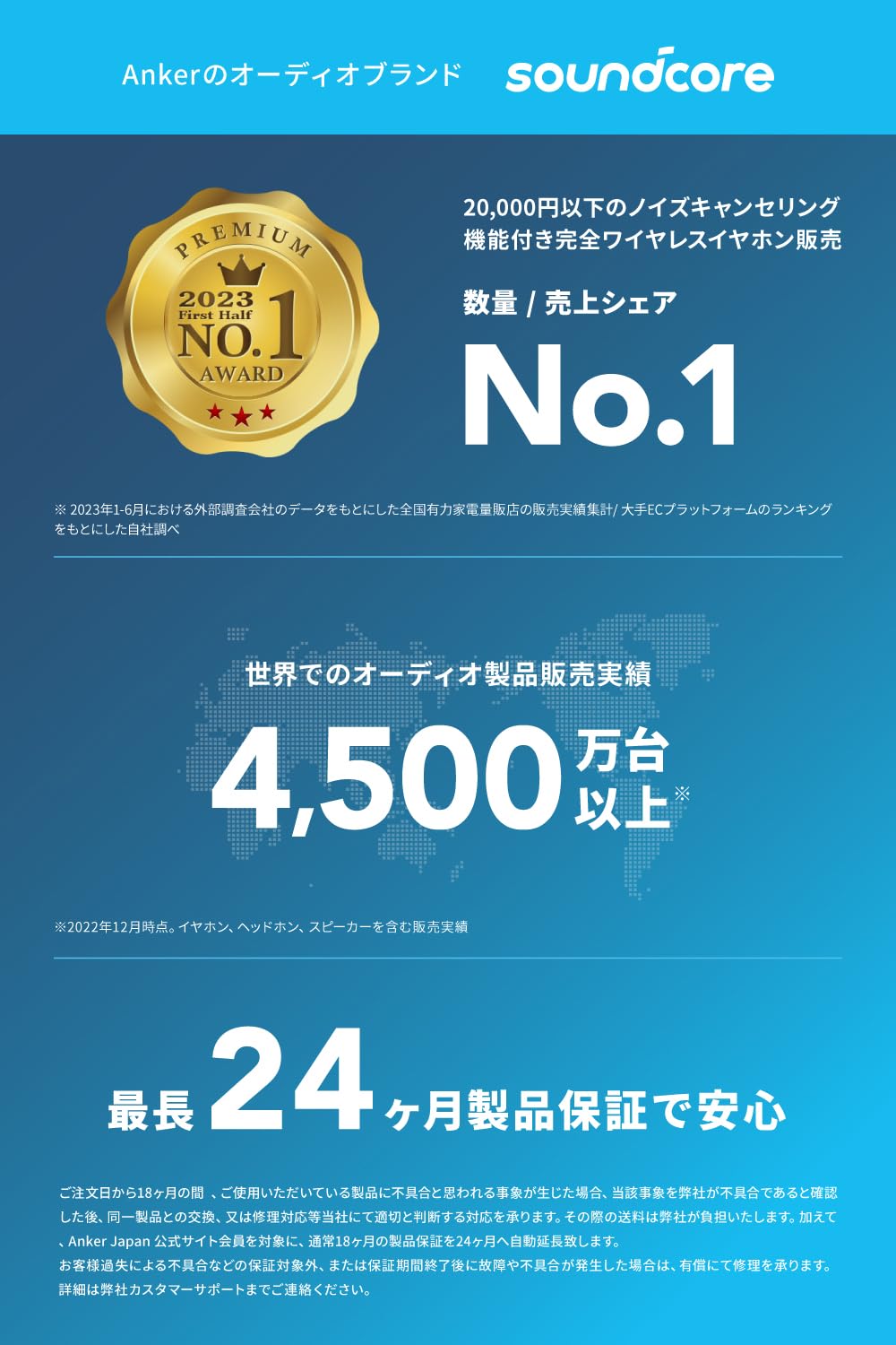 Anker Soundcore AeroFit（Bluetooth 5.3）【オープンイヤー型ワイヤレスイヤホン / IPX7防水規格/ 最大42時間再生 /