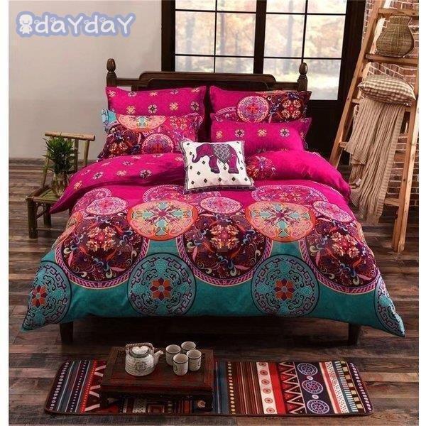 【急速出荷】掛け布団カバー 4点セット シングル ダブル シーツセット 寝具カバーセット 枕カバー 洗える おしゃれ 洋式和式兼用 ベッド用 柔らかい 肌に優しい 布団カバー