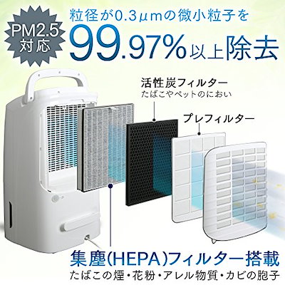 2022得価 アイリスオーヤマ : アイリスオーヤマ 除湿機 空気清浄機付 : 季節家電 超激安格安