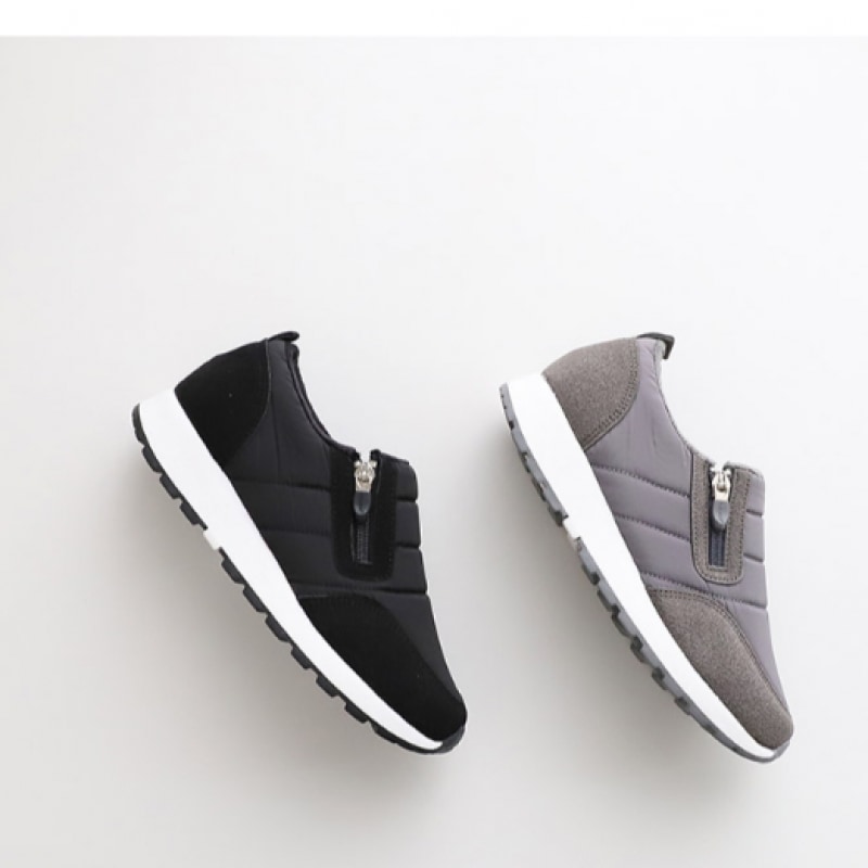 (ニナスパリ) サイドジップパッド入りスニーカー (0K841) (ニナスパリ) サイドジップパッド入りスニーカー (0K841)