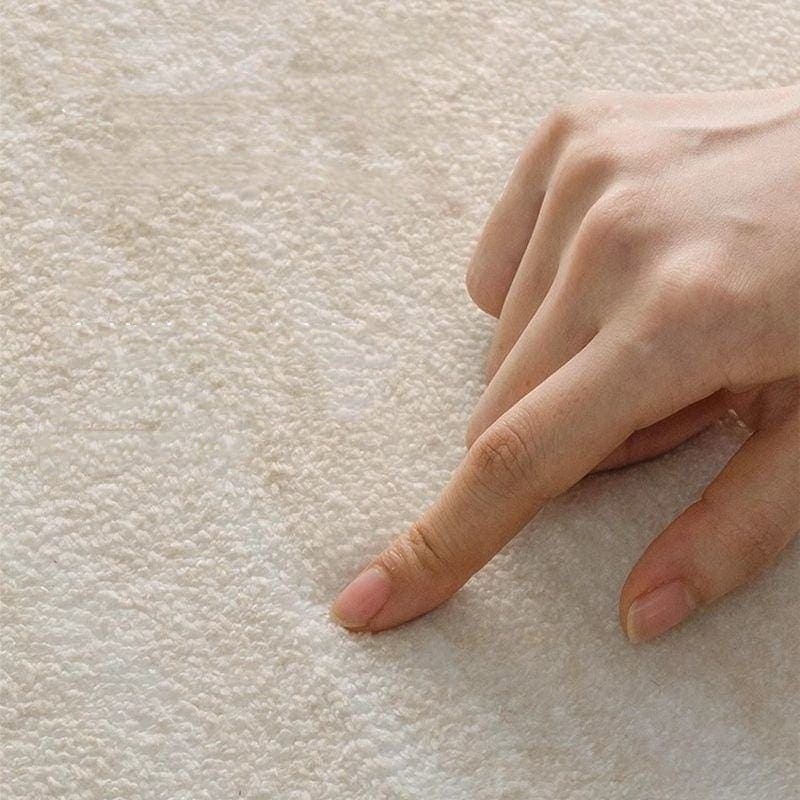 [急速出荷]カーペットクリーム風 シンプル 家庭用 ローテーブル カーペット ファッション 高級感 ベージュ色 絨毯