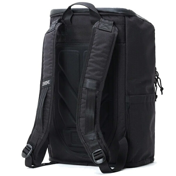 クロームインダストリーズ ボルドー スクエアバックパック ブラック 21L 防水 16インチ リュック jp-205-bk