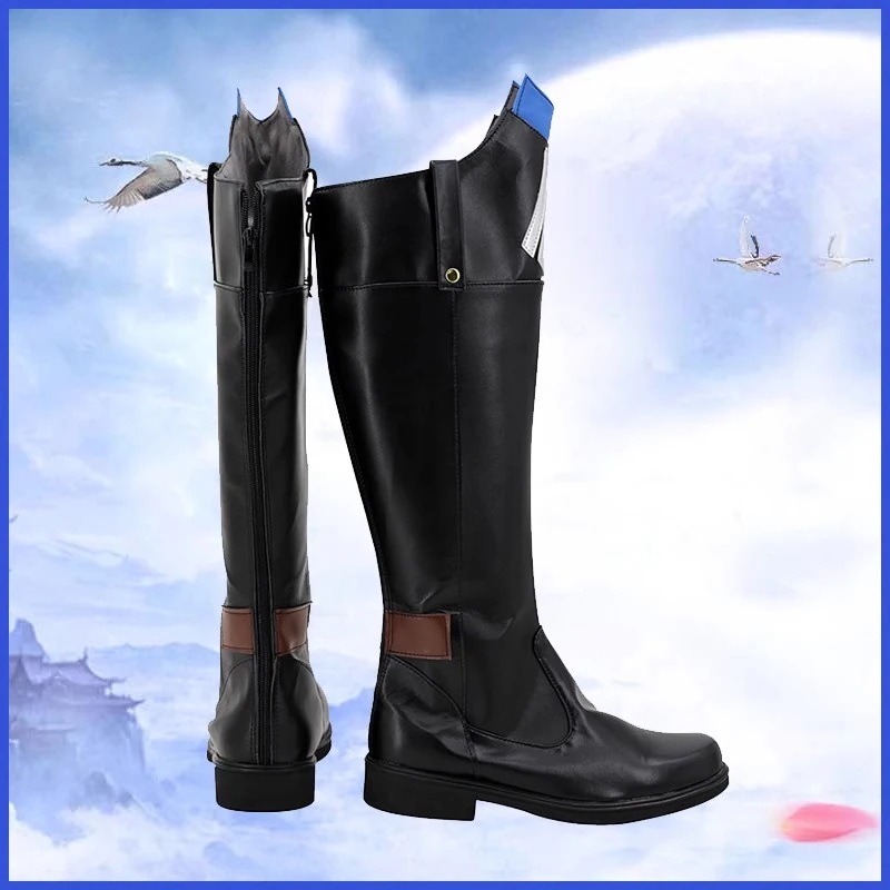 コスプレ靴 ジェパード ランドゥー 崩壊 スターレイル ブーツ 下駄 シューズ 長靴 コスプレ クリスマス ハロウィン