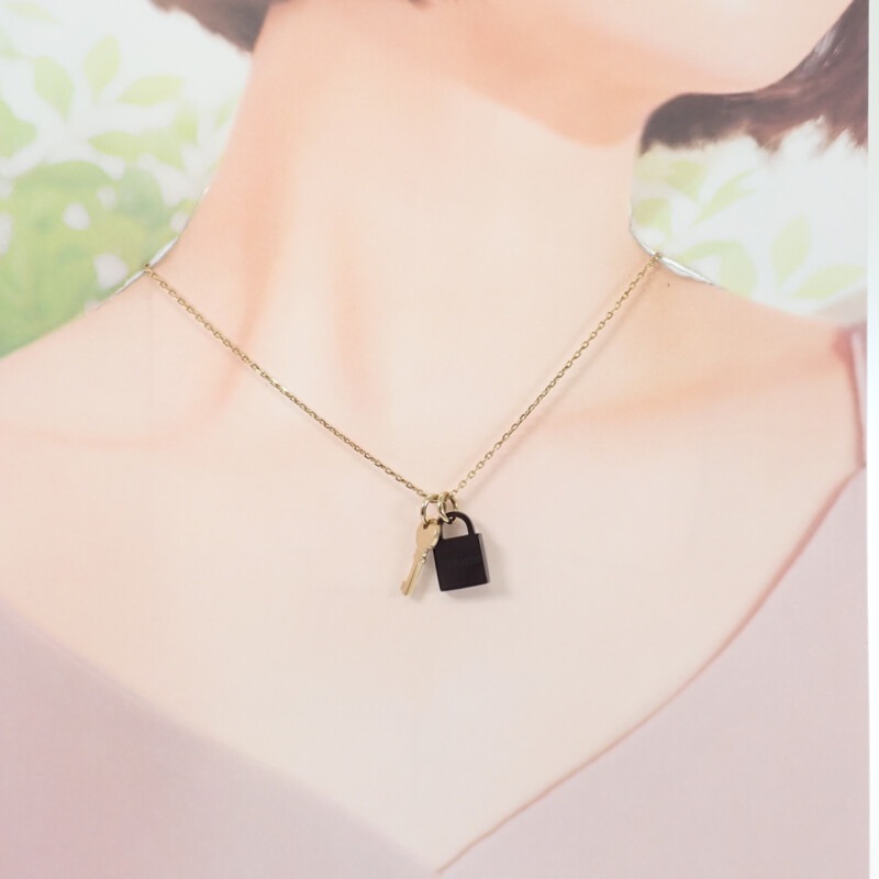 アミュレットパドロックPM H057027FD00 ネックレス メタル バッファローホーン ゴールド レディース【ABランク】 アミュレットパドロックPM H057027FD00 ネックレス メタル バッファローホーン ゴールド レディース【ABランク】