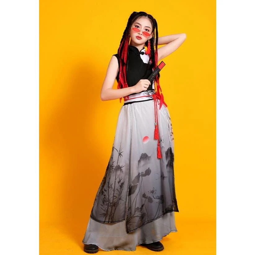 子供中華ダンス衣装 チャイナ風 和風 ジャズ ストリートダンス 民族ダンス 古典ダンス 衣装 女の子 男の子兼用 長袖 袖なし おしゃれ チャイナ風ダンスウェア レ 子供中華ダンス衣装 チャイナ風 和風 ジャズ ストリートダンス 民族ダンス 古典ダンス 衣装 女の子 男の子兼用 長袖 袖なし おしゃれ チャイナ風ダンスウェア レ