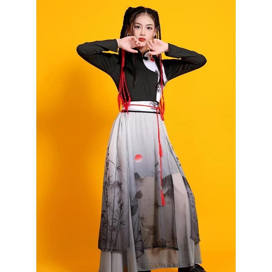 子供中華ダンス衣装 チャイナ風 和風 ジャズ ストリートダンス 民族ダンス 古典ダンス 衣装 女の子 男の子兼用 長袖 袖なし おしゃれ チャイナ風ダンスウェア レ 子供中華ダンス衣装 チャイナ風 和風 ジャズ ストリートダンス 民族ダンス 古典ダンス 衣装 女の子 男の子兼用 長袖 袖なし おしゃれ チャイナ風ダンスウェア レ