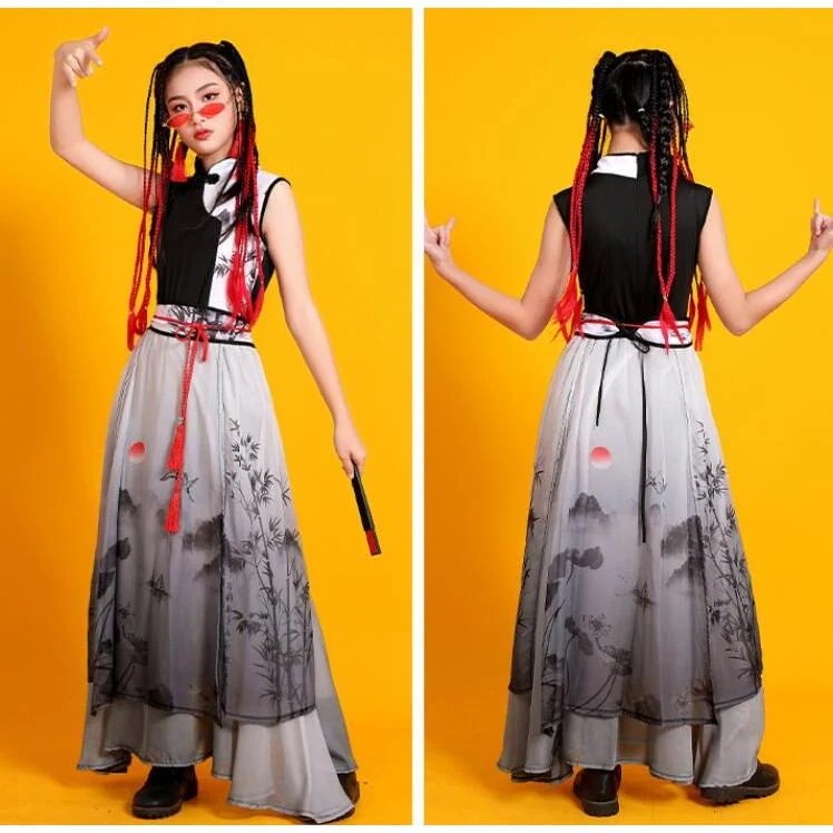 子供中華ダンス衣装 チャイナ風 和風 ジャズ ストリートダンス 民族ダンス 古典ダンス 衣装 女の子 男の子兼用 長袖 袖なし おしゃれ チャイナ風ダンスウェア レ 子供中華ダンス衣装 チャイナ風 和風 ジャズ ストリートダンス 民族ダンス 古典ダンス 衣装 女の子 男の子兼用 長袖 袖なし おしゃれ チャイナ風ダンスウェア レ