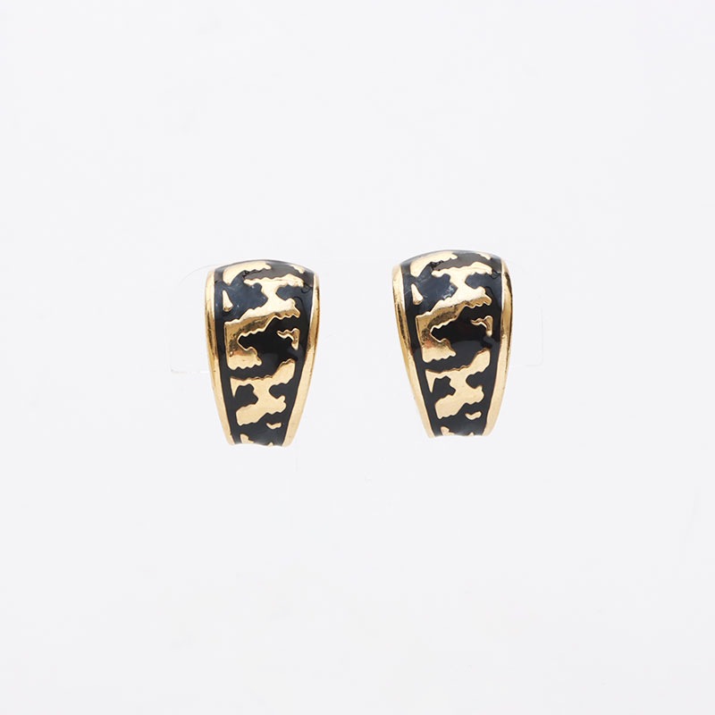 イヤリング ゴールド ブラック WS11427 イヤリング ゴールド ブラック WS11427