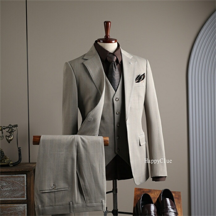 セットアップ パンツスーツ メンズ 3ピーススーツ おしゃれ タキシード チェック柄 スリーピース スーツ メンズスーツ 大人 紳士服 細身 スリムスーツ 同窓会 成人式 結婚式 メンズ ビジネススー セットアップ パンツスーツ メンズ 3ピーススーツ おしゃれ タキシード チェック柄 スリーピース スーツ メンズスーツ 大人 紳士服 細身 スリムスーツ 同窓会 成人式 結婚式 メンズ ビジネススー