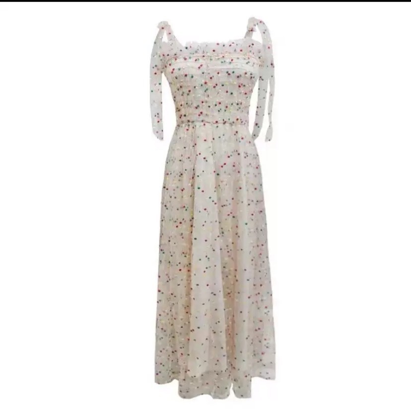 リボン ワンピース ノースリーブ 夏 かわいい ロング フレアワンピース 膝下 ミモレ丈 ロング丈 スクエアネック 襟なし セミフレア タイト シフォン リボン ウエストマーク 透け感 S M L X リボン ワンピース ノースリーブ 夏 かわいい ロング フレアワンピース 膝下 ミモレ丈 ロング丈 スクエアネック 襟なし セミフレア タイト シフォン リボン ウエストマーク 透け感 S M L X