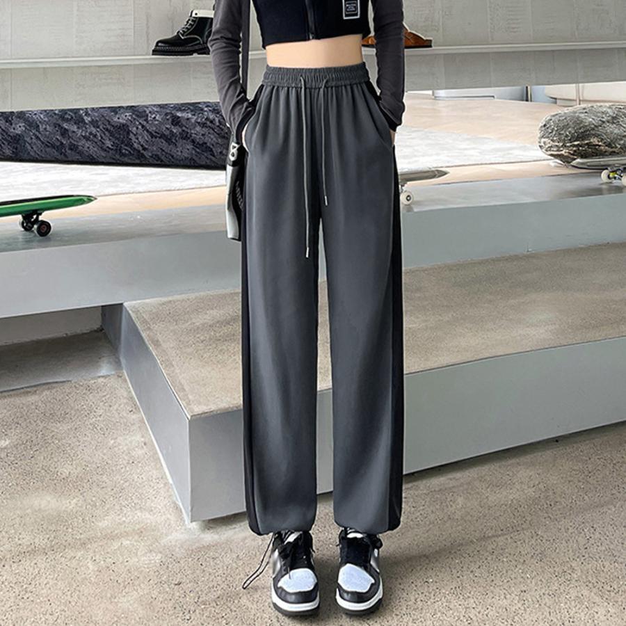 【急速出荷!】人気沸騰 大人気レディースパンツ セミワイドパンツ ジョガーパンツ 韓国