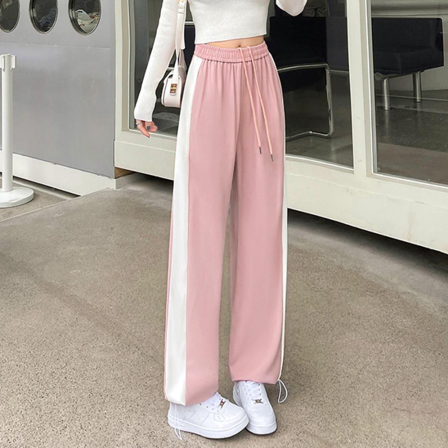 【急速出荷!】人気沸騰 大人気レディースパンツ セミワイドパンツ ジョガーパンツ 韓国
