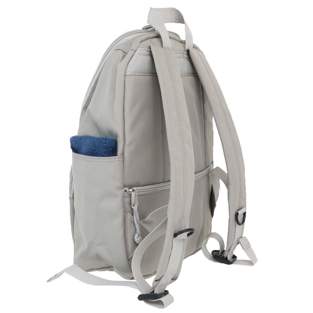 スヌーピー リュック RE-PETスクエアジップデイパック ロッキングチェアー ピーナッツ