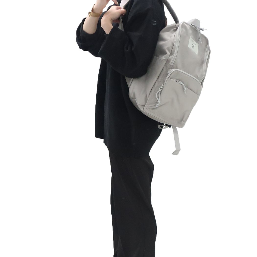 スヌーピー リュック RE-PETスクエアジップデイパック ロッキングチェアー ピーナッツ