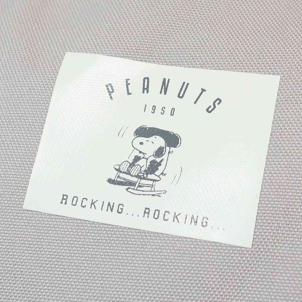 スヌーピー リュック RE-PETスクエアジップデイパック ロッキングチェアー ピーナッツ