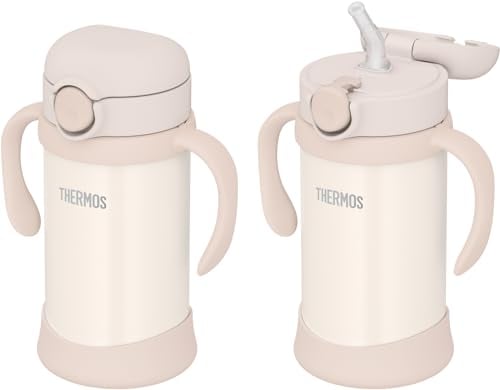 サーモス まほうびんのベビーストローマグ 飲み口とパッキンが一体 350ml ベージュ 保冷専用 FJT-350 BE サーモス まほうびんのベビーストローマグ 飲み口とパッキンが一体 350ml ベージュ 保冷専用 FJT-350 BE