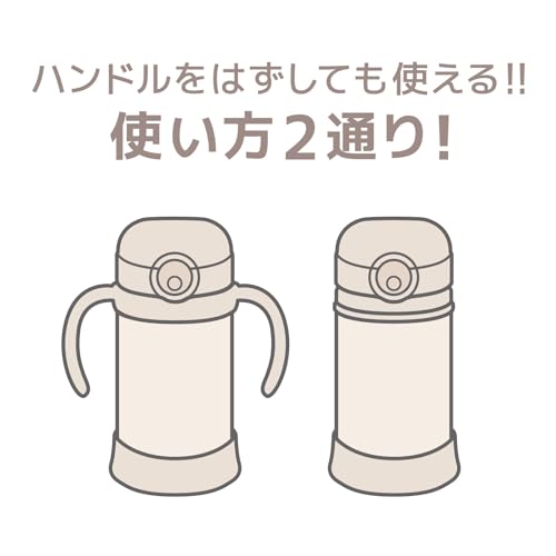 サーモス まほうびんのベビーストローマグ 飲み口とパッキンが一体 350ml ベージュ 保冷専用 FJT-350 BE サーモス まほうびんのベビーストローマグ 飲み口とパッキンが一体 350ml ベージュ 保冷専用 FJT-350 BE